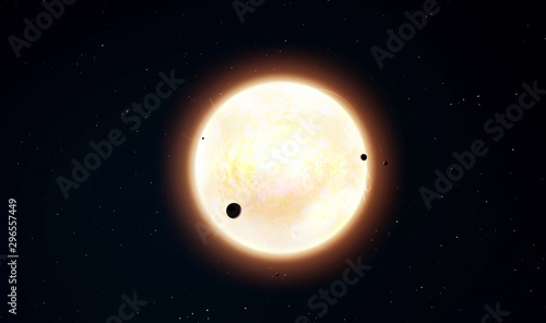 planets around giant star