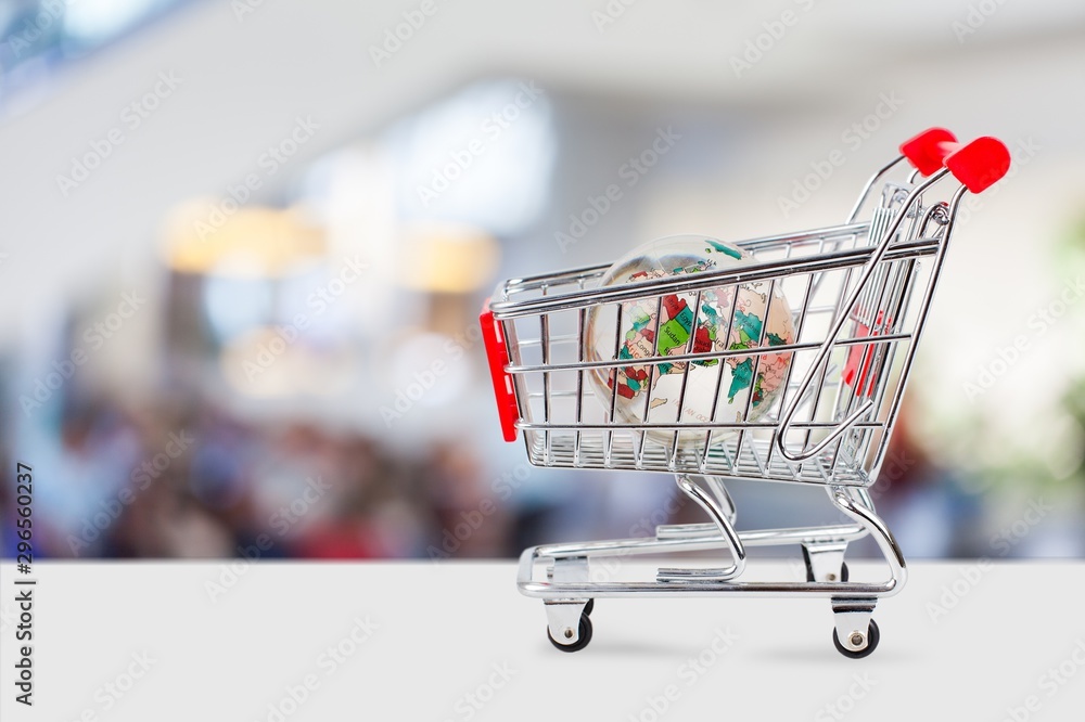 Shopping cart. Shopping cart.