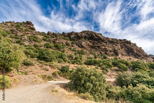 mountainous landscape of Sierra Nevada (Spain)
