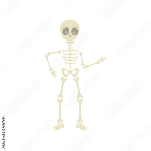 skeleton dead halloween design