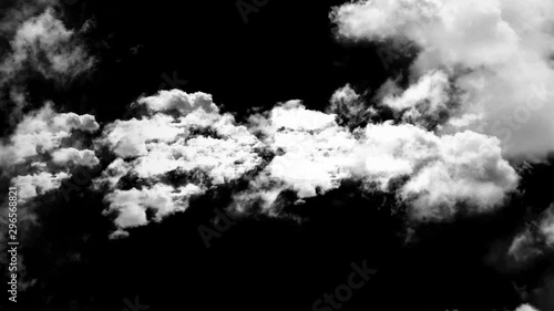 Cloud Black Backround