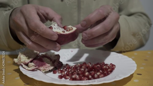 La melagrana ,o granata, è una bacca ,detta Balausta, di consistenza molto robusta.