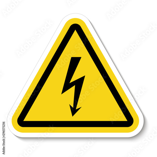 Free Download Danger High Voltage Symbol Sign Isolate on White Background,Vector Illustration - GFXLoad