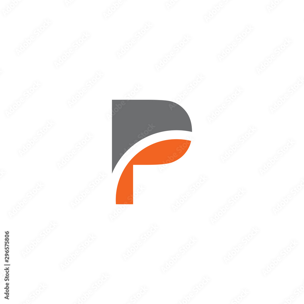 P letter initial logo design vector template P letter initial logo design vector template