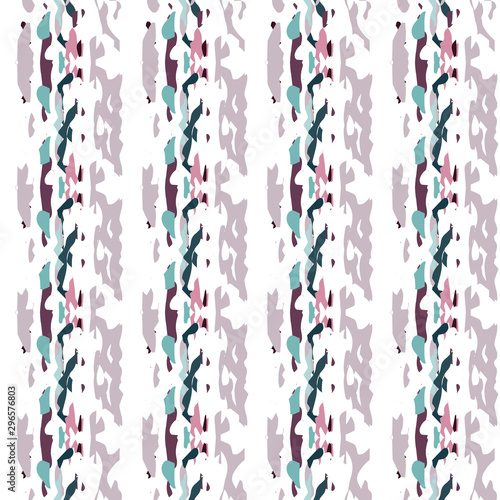 Hand Drawn, Paint Texture. Shibori Ornament. 