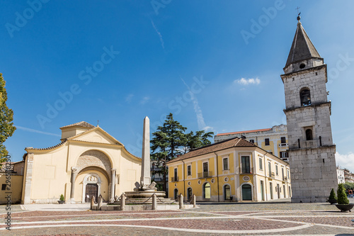 Tableau sur toile Museum complex of the Church of Santa Sofia in Benevento, Campania, Italy, UNESC