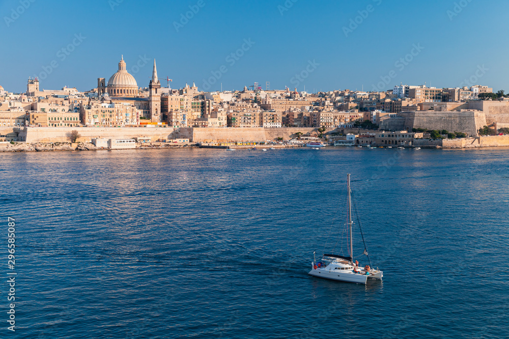 Valletta, Malta. Landscape at day