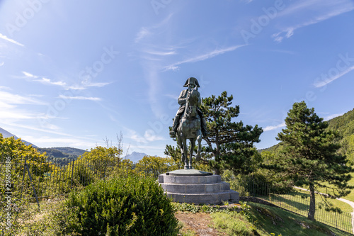 Laffrey, Isere, France (Near Grenoble) - Statue of Napoleon