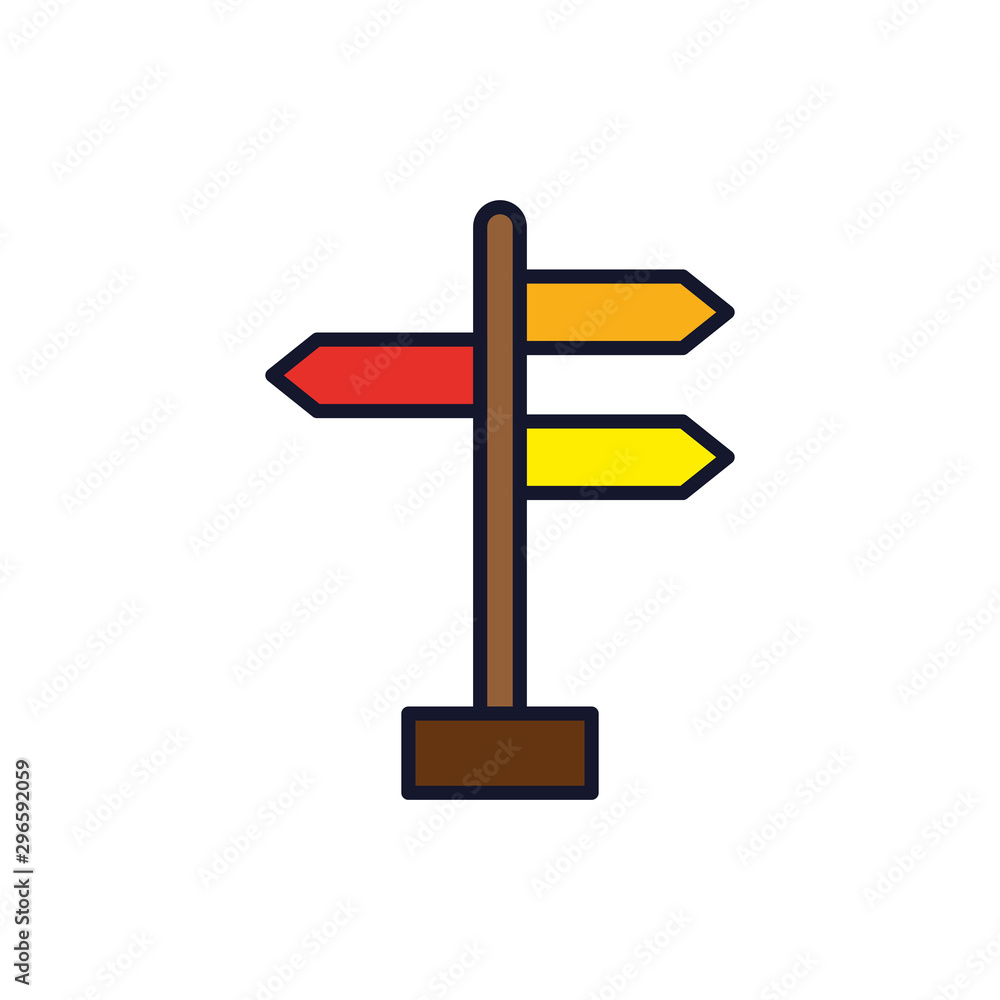 Isolated road sign fill vector design Isolated road sign fill vector design