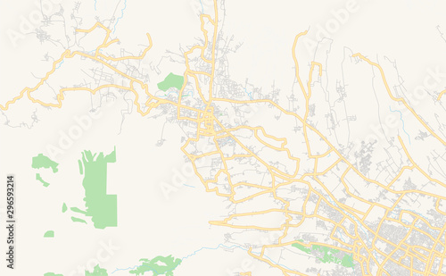 Printable street map of Batu  Indonesia