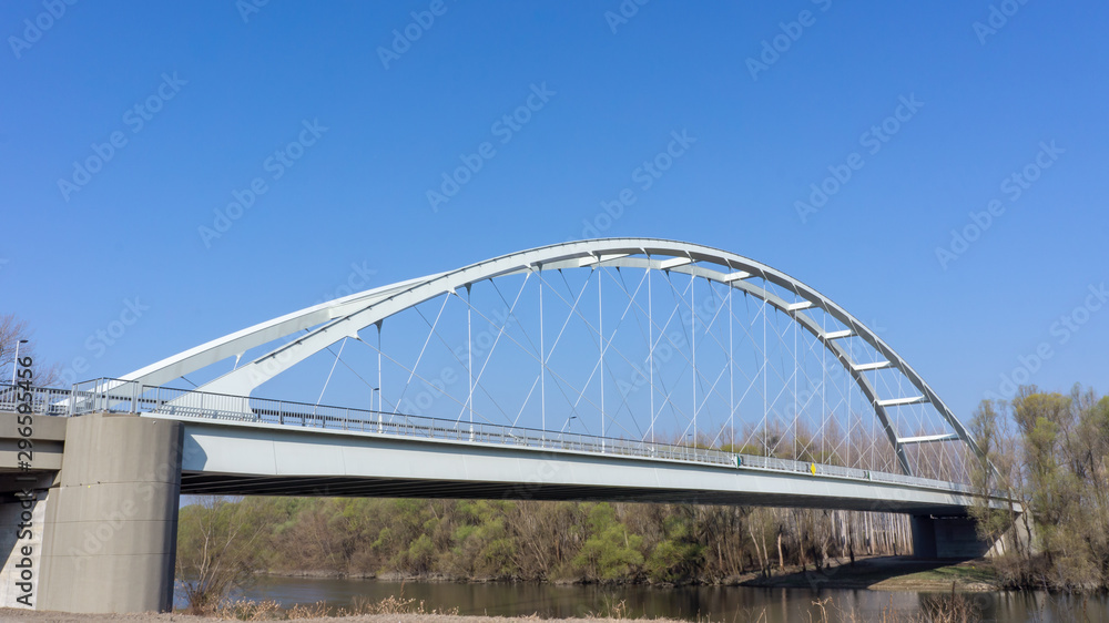 The new bridge of Gyor is the Klatsmányi bridge