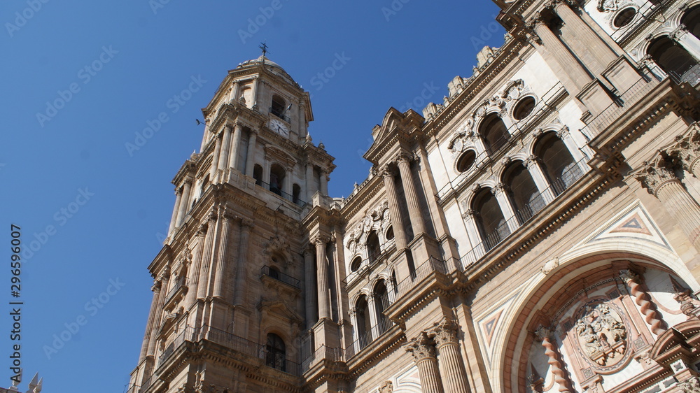 Malaga is old and very beautiful city in Spain Malaga is old and very beautiful city in Spain