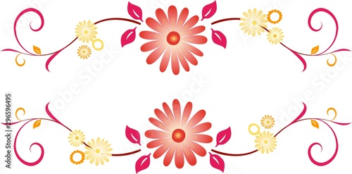 Trazos y flores