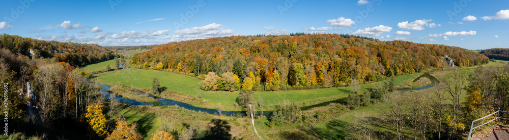Herbstwald Panorama Herbstwald Panorama