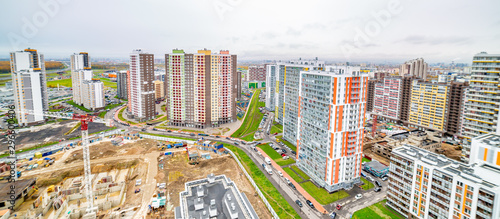 High rise Apartments complex in india.