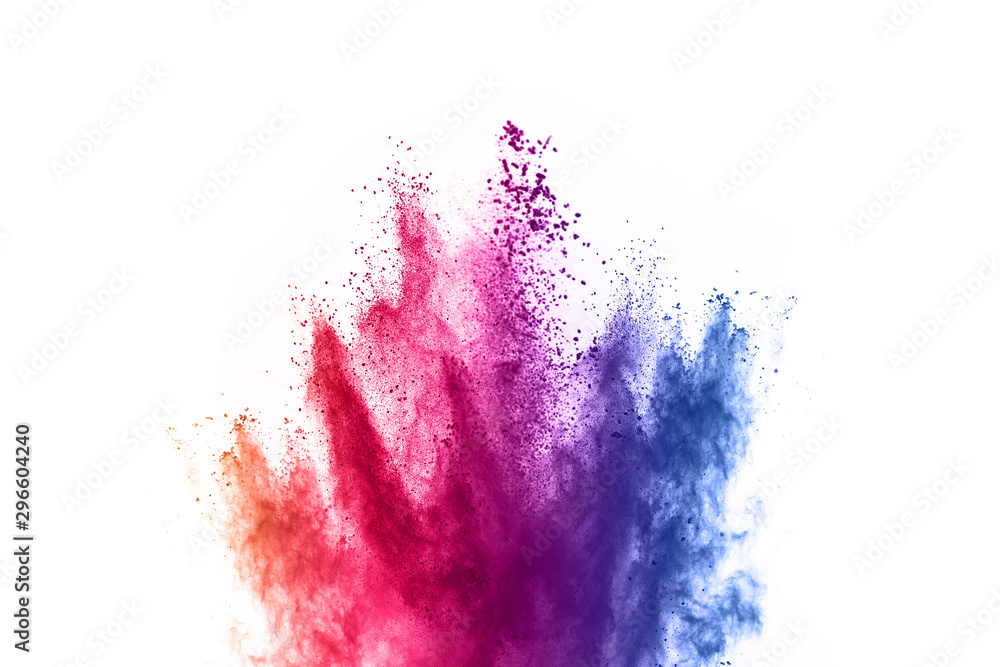 abstract powder splatted background. Colorful powder explosion on white background. Colored cloud. Colorful dust explode. Paint Holi. abstract powder splatted background. Colorful powder explosion on white background. Colored cloud. Colorful dust explode. Paint Holi.