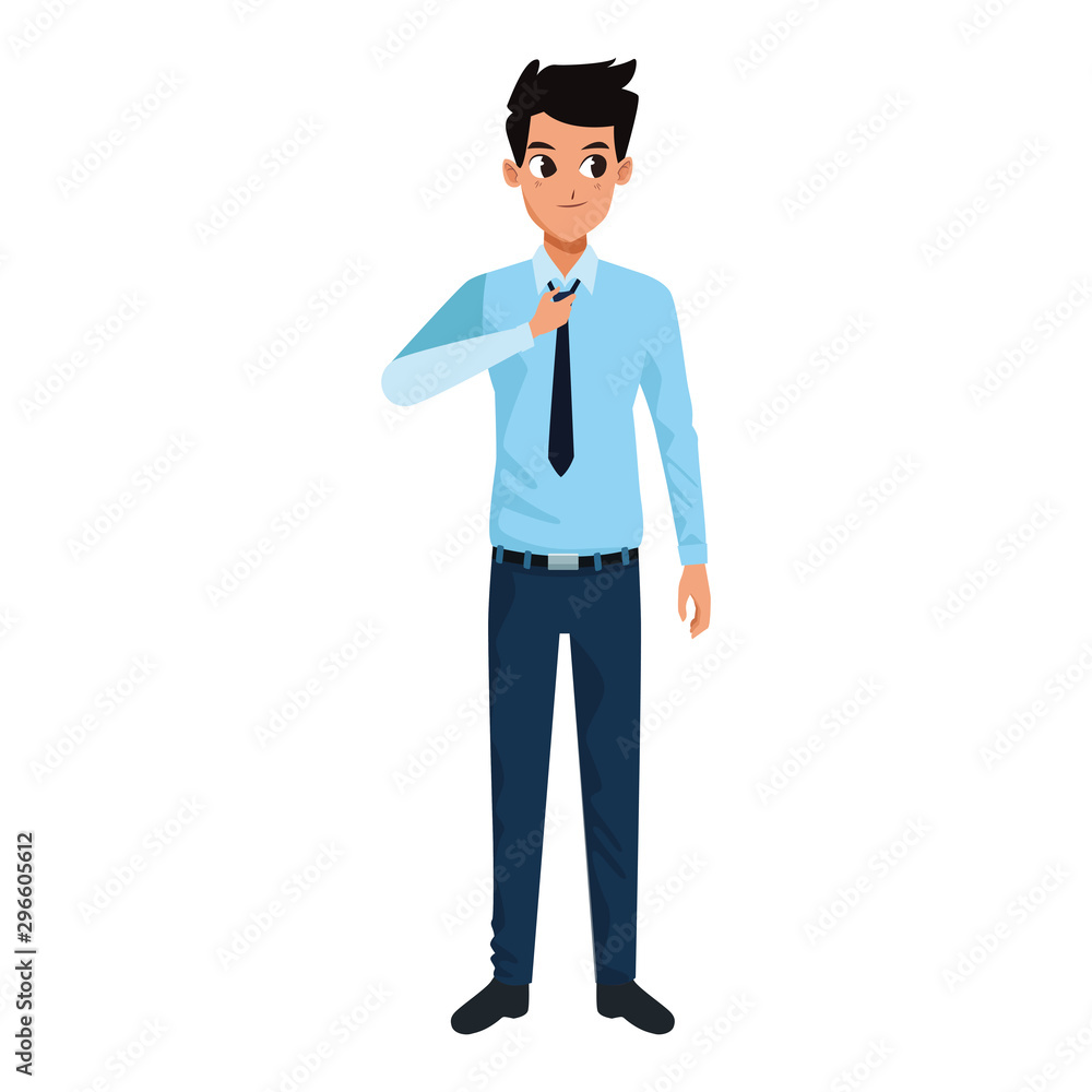young man icon, flat colorful design young man icon, flat colorful design