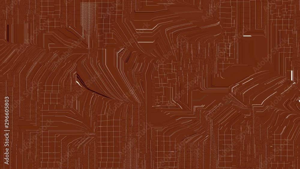 Abstract white stripes and grids on brown then green board background, LOOPABLE Abstract white stripes and grids on brown then green board background, LOOPABLE