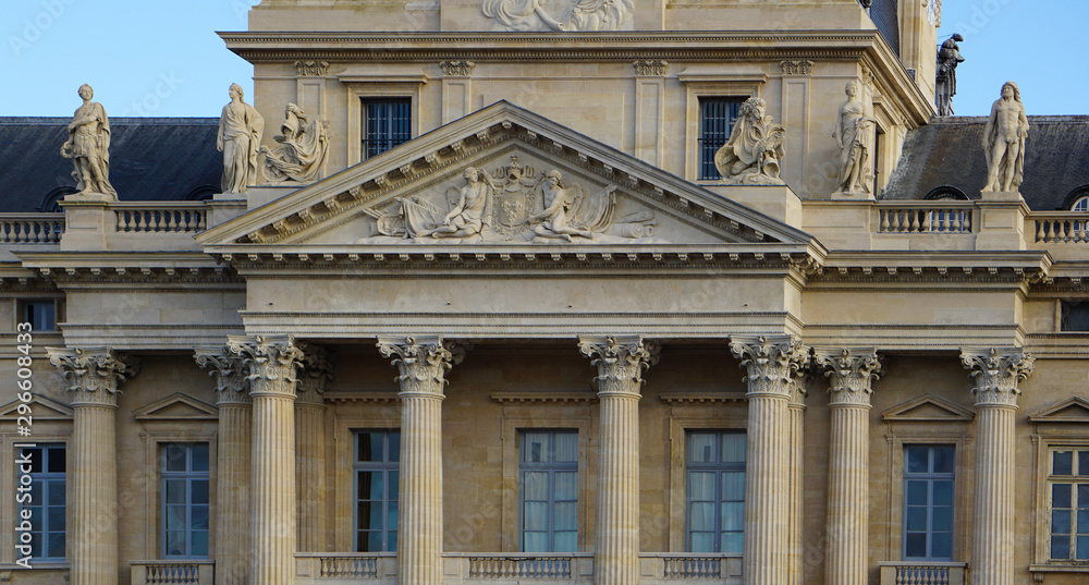 Ecole militaire Paris façade