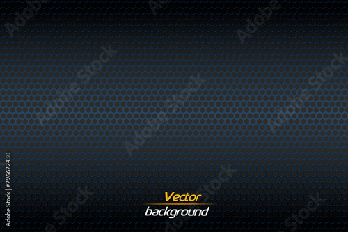 Carbon fiber texture. Vector background. photo