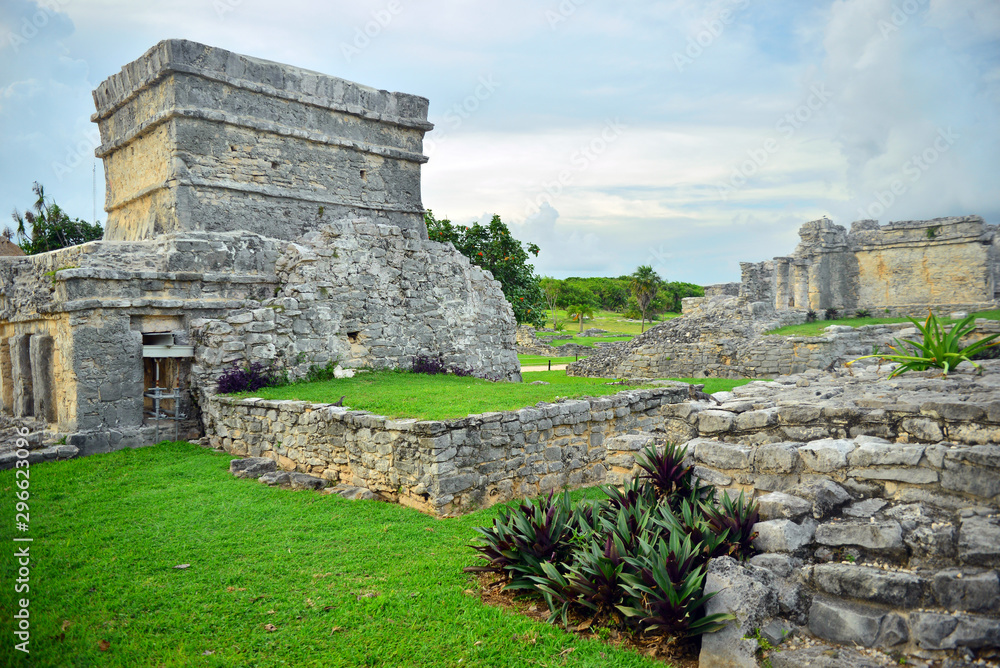 Ancient Maya site of Tulum, Mexico
