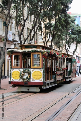 San Francisco holiday street car