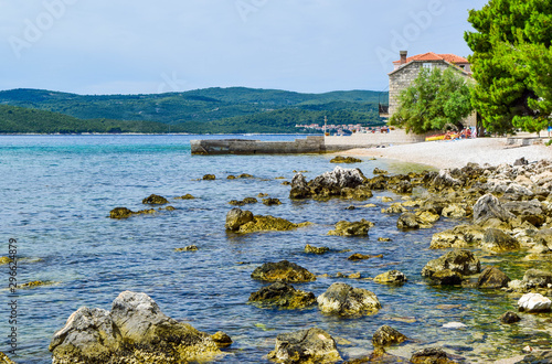 The Orebic beach, Croatia.