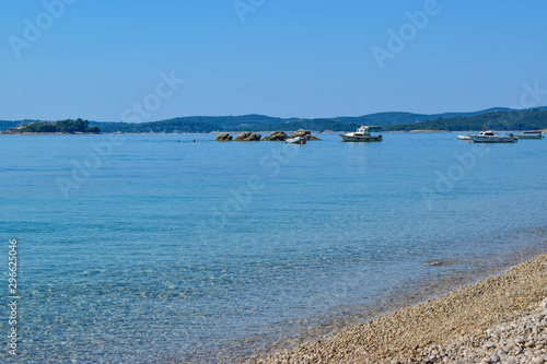 The Orebic beach, Croatia.