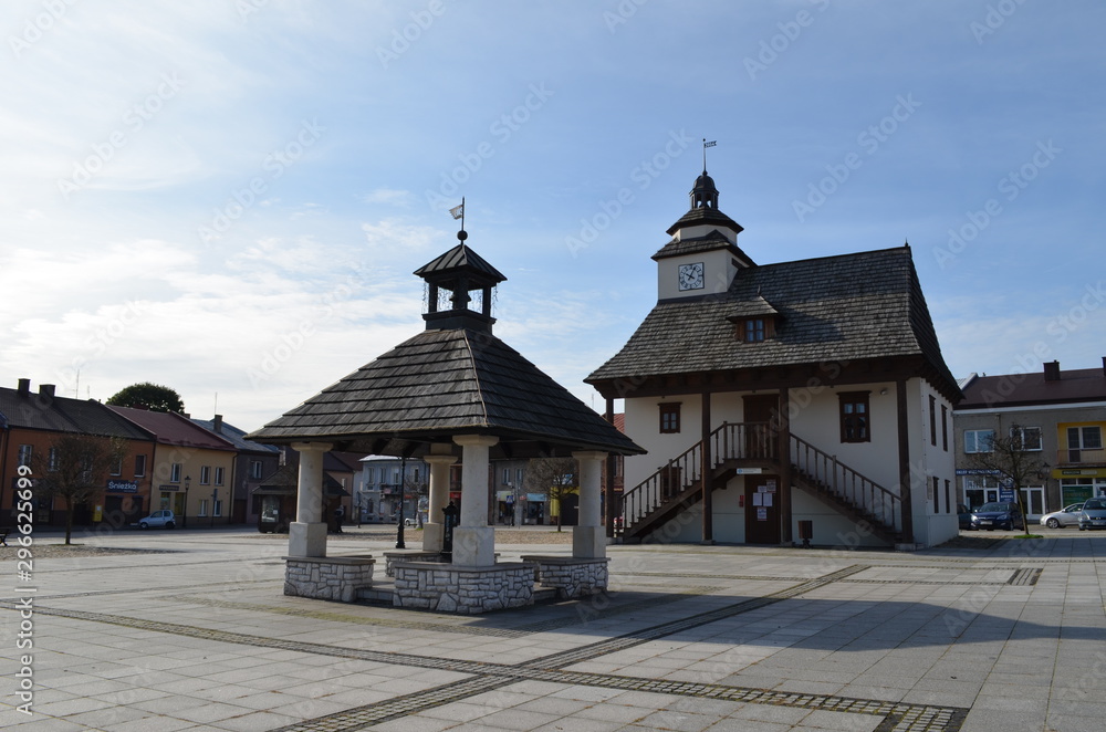 Miasto Pilica - Rynek, powiat zawierciański, Polska
