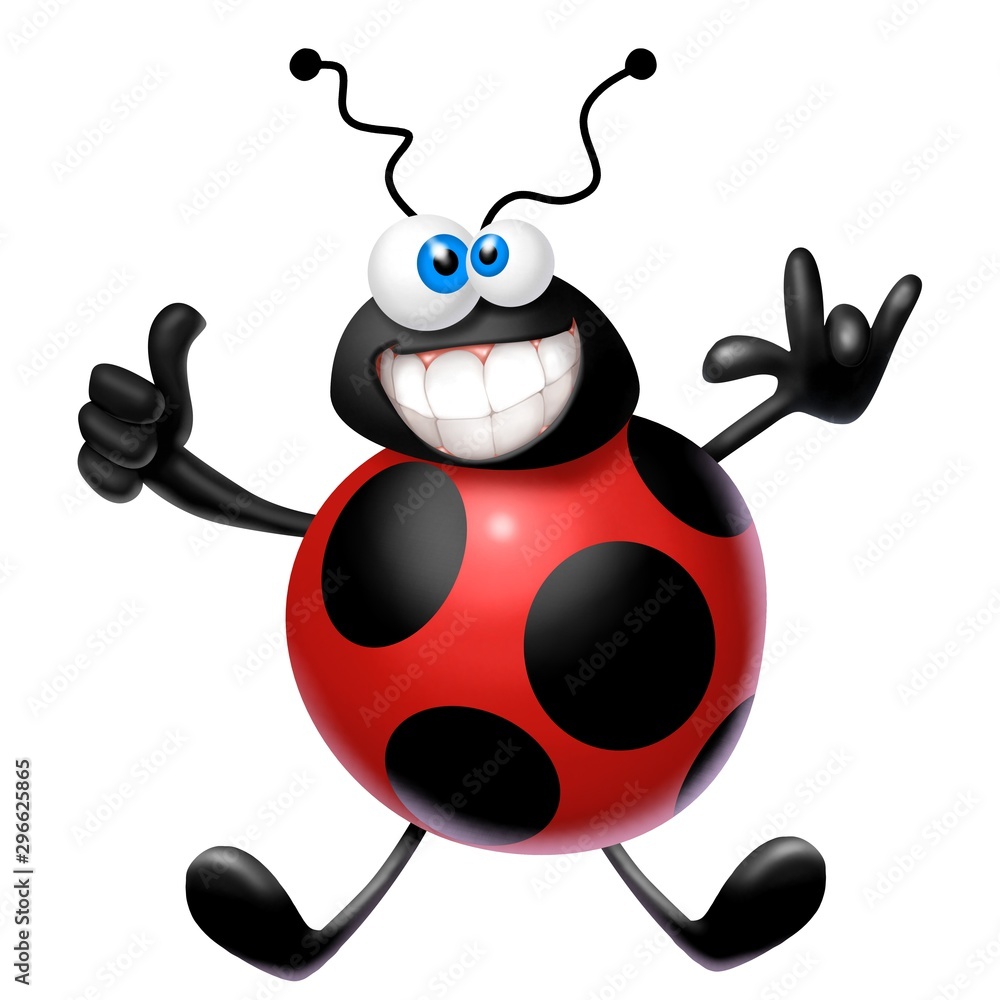 Obraz premium coccinella simpatica