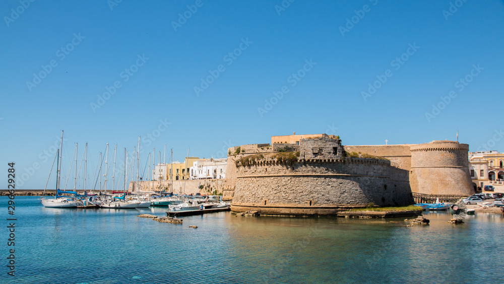 Angioino Aragonese castle of Gallipoli, Salento, Italy Angioino Aragonese castle of Gallipoli, Salento, Italy