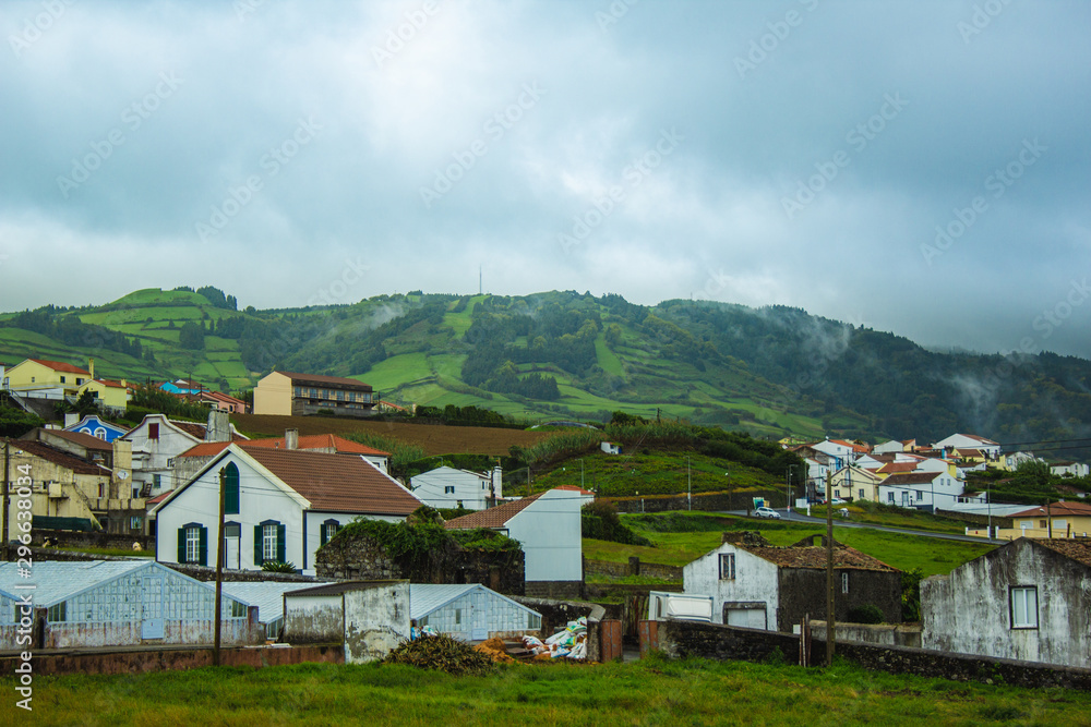 Nordeste village, Sao Miguel, Azores, Portugal
