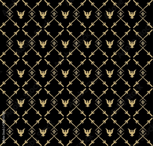 abstract heraldic background