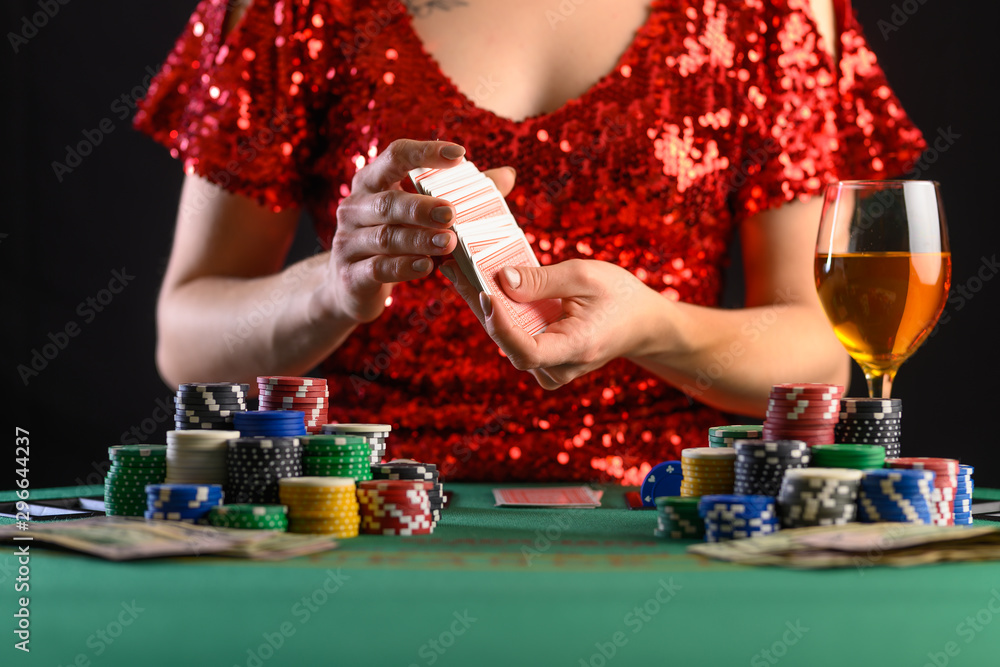 Game in a casino, in a night institution. Poker Game in a casino, in a night institution. Poker