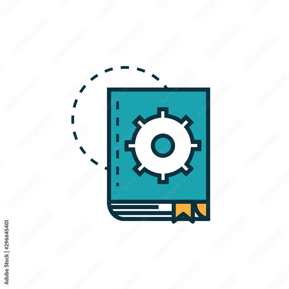 book work tools engineering icon book work tools engineering icon