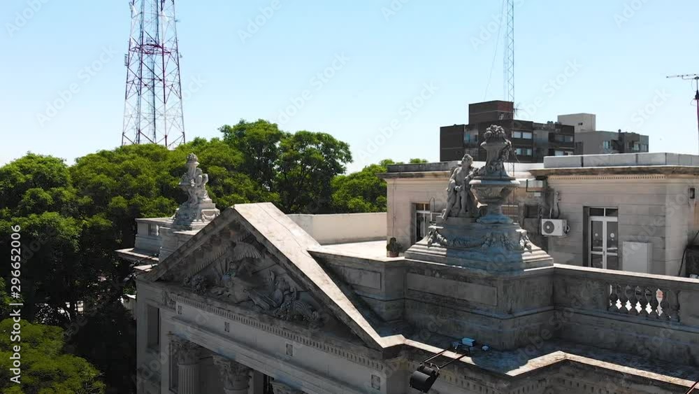 Architecture, Colonia del Sacramento, Uruguay (aerial view, drone footage) Architecture, Colonia del Sacramento, Uruguay (aerial view, drone footage)