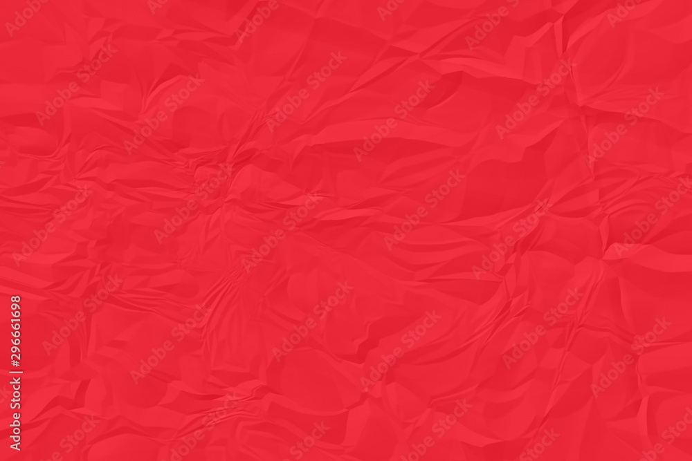 crumpled red paper background close up crumpled red paper background close up