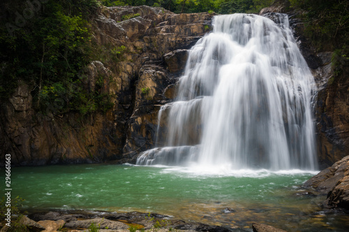 Waterfall in the nature. Capitolio  Minas Gerais  Brazil