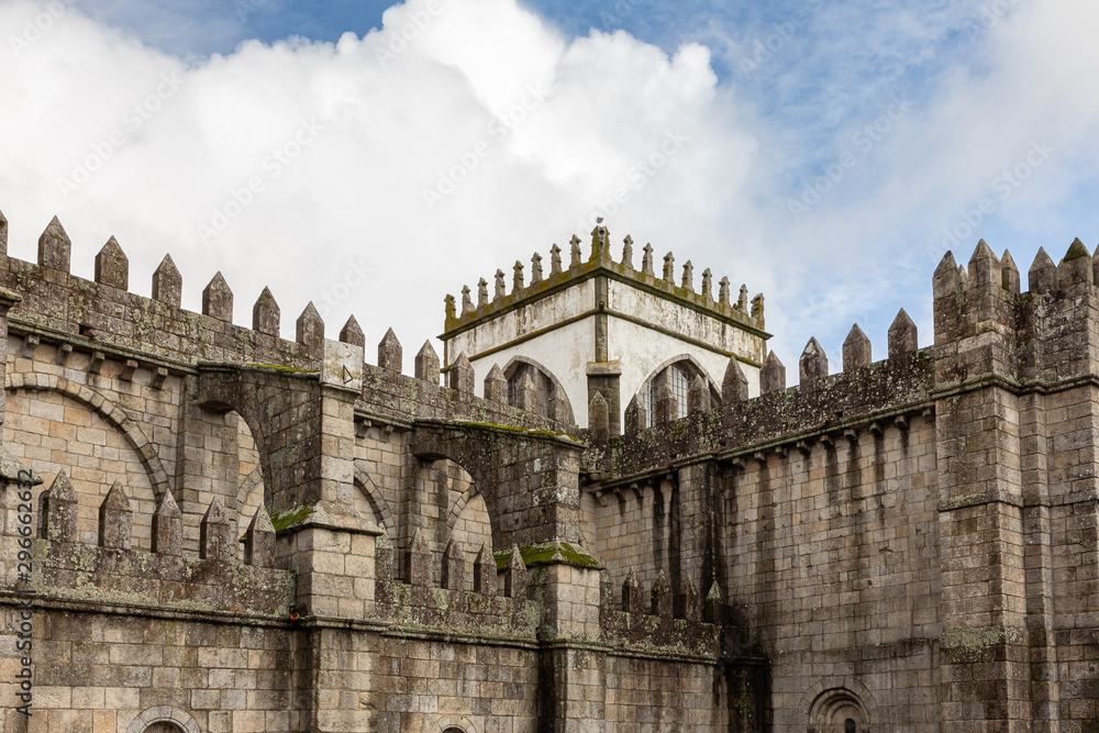 Exterior of Porto Cathedral cloister