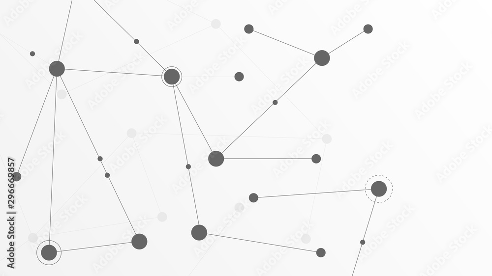 Abstract geometric Circuit connect lines and dots.Simple technology graphic background.Illustration Vector design Network technology and Connection concept. Abstract geometric Circuit connect lines and dots.Simple technology graphic background.Illustration Vector design Network technology and Connection concept.