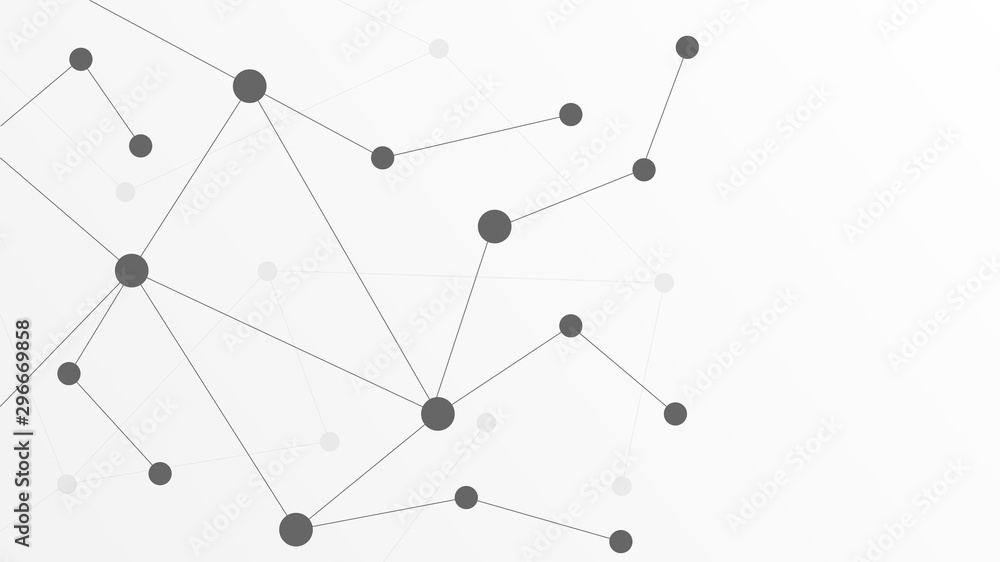 Abstract geometric Circuit connect lines and dots.Simple technology graphic background.Illustration Vector design Network technology and Connection concept. Abstract geometric Circuit connect lines and dots.Simple technology graphic background.Illustration Vector design Network technology and Connection concept.