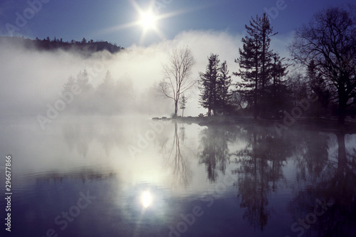 Spring Lake Morning at Annadel Park in Santa Rosa CA