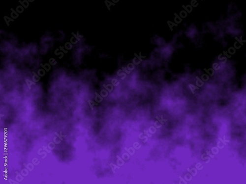 black and violet color abstract background with gradient, use for desktop, wallpaper or website design, Halloween.-Illustration © Umaporn Y.