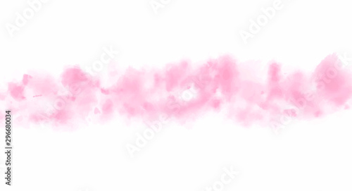 Pink watercolor background for your design  watercolor background concept  vector.