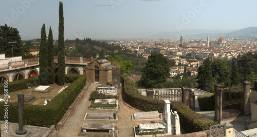 Cemetery of San Miniato  by the Piazzale Michelangelo in Florence