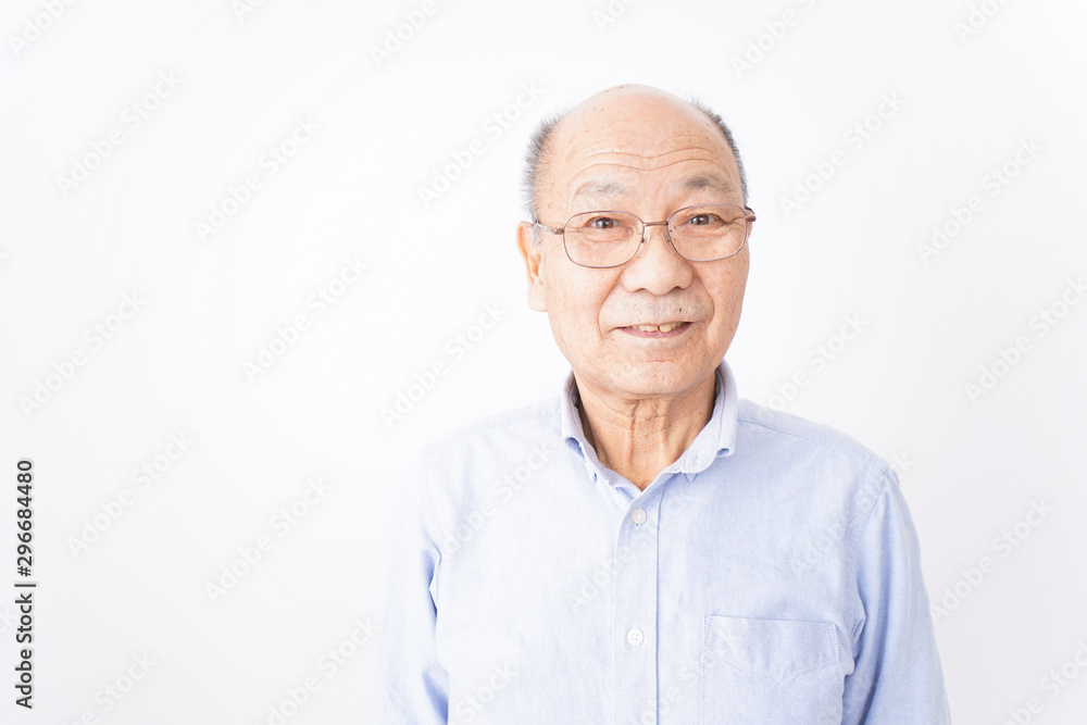 笑顔のおじいさん 笑顔のおじいさん