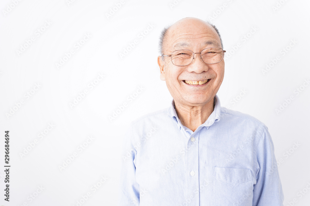 笑顔のおじいさん 笑顔のおじいさん