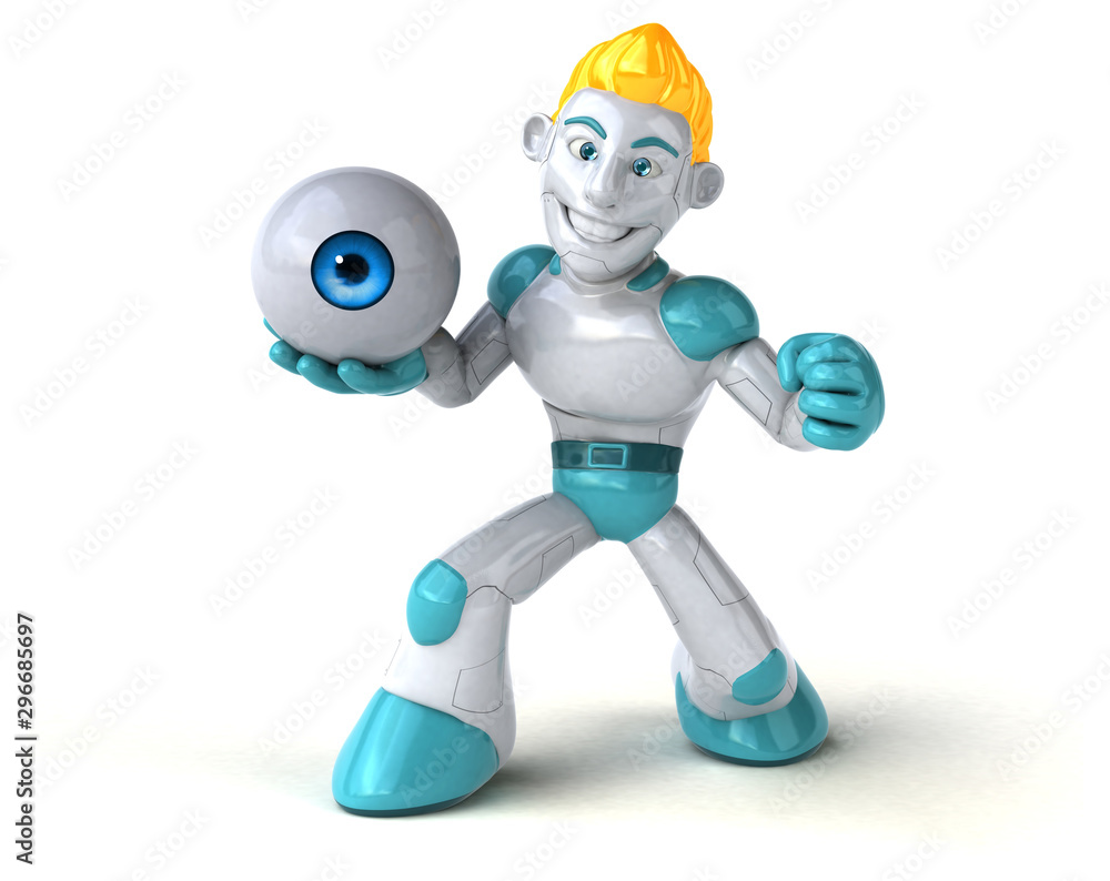 Robot - 3D Illustration Robot - 3D Illustration