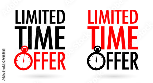 Limited time offer