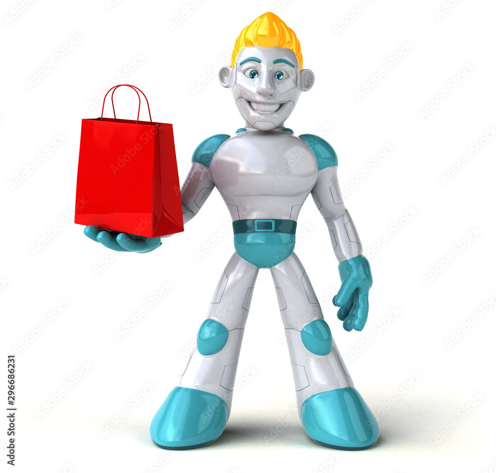 Robot - 3D Illustration Robot - 3D Illustration